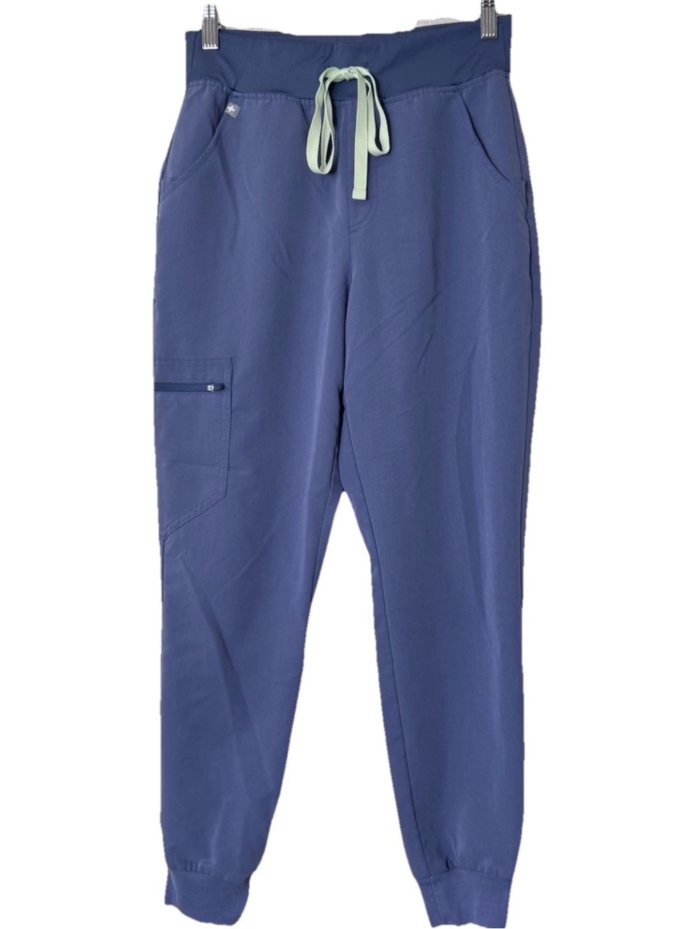 FIGS Zamora Jogger Scrub Pants Space Navy Small Petite FIONx Technical Cargo
